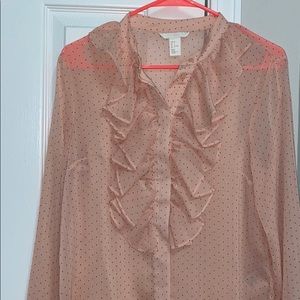 H&M button down blouse